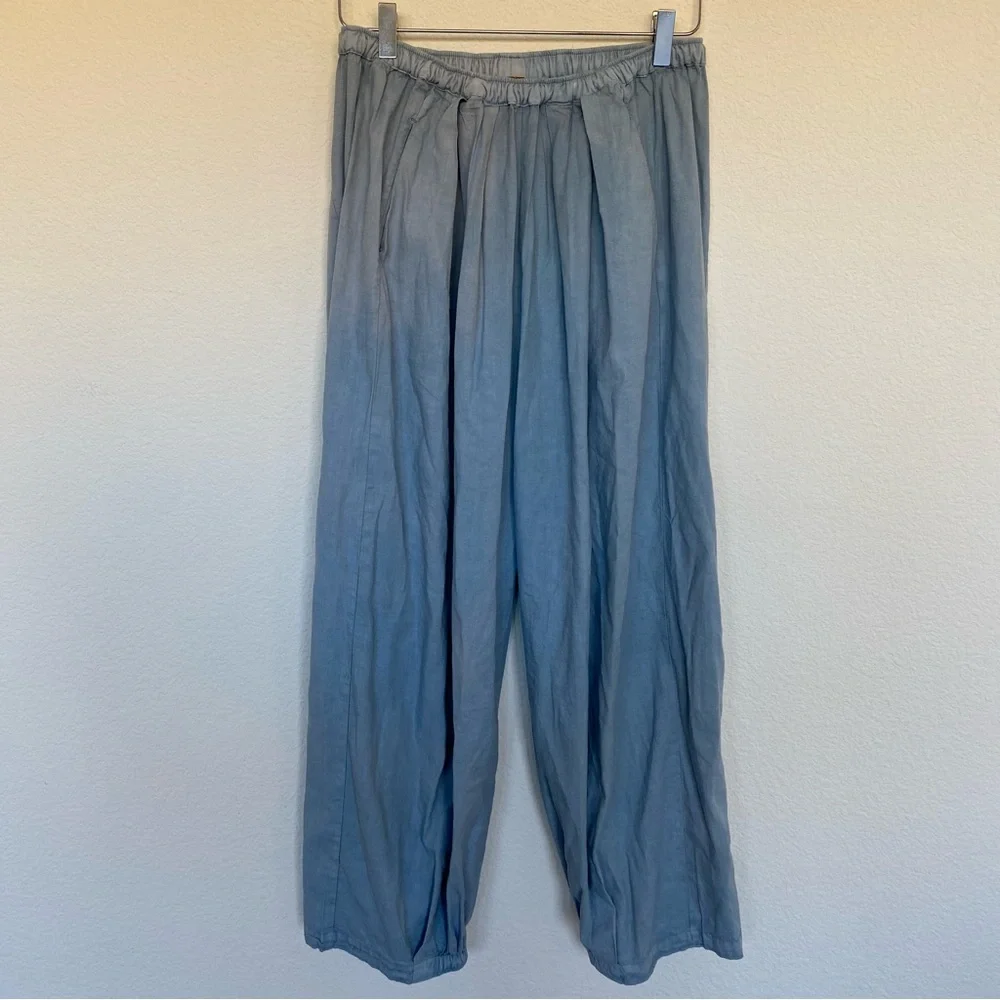 FREE PEOPLE To The Sky Parachute Low-rise Wide Leg Pant in Stormy Weather | XS - Picture 4 of 16